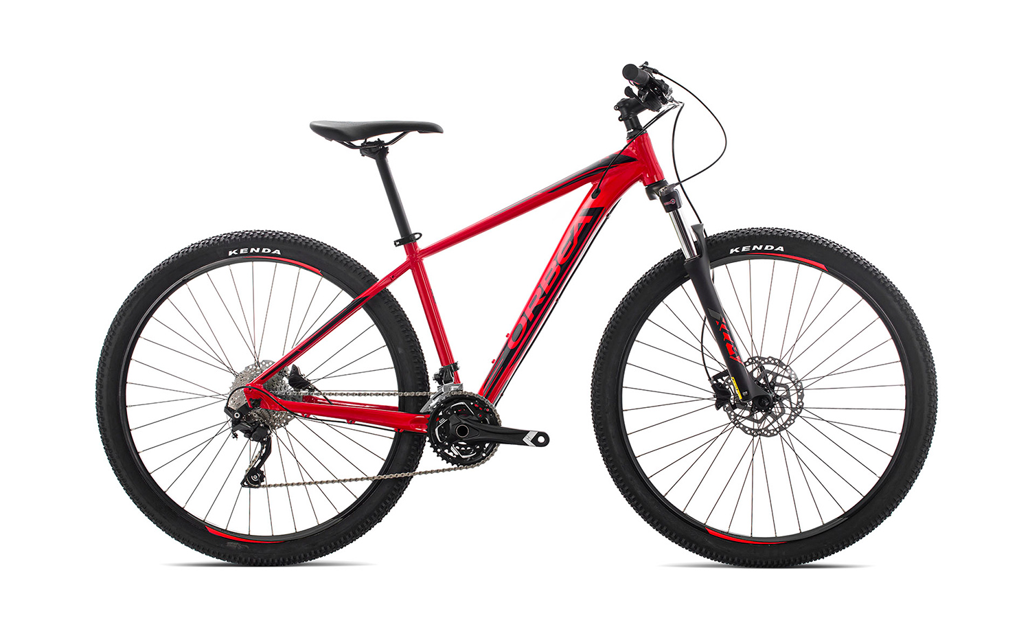 Фотографія Велосипед Orbea MX 29 30 (2019) 2019 Червоно-чорний 